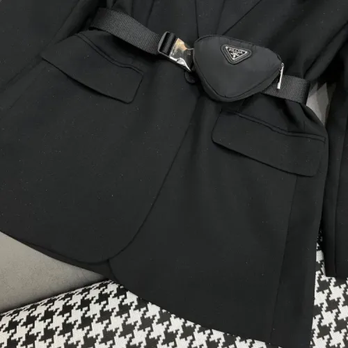 Replica Prada Jackets Long Sleeved For Women #1439567 $92.00 USD for Wholesale