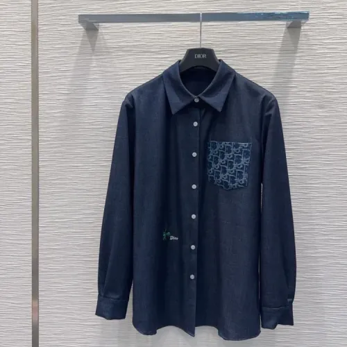 Replica Christian Dior Tracksuits Long Sleeved For Women #1439575 $85.00 USD for Wholesale