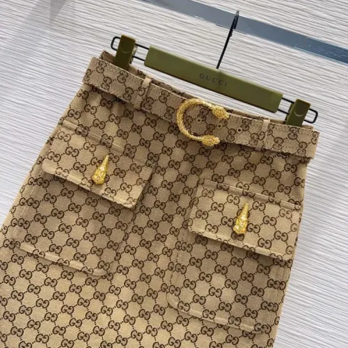 Replica Gucci Midi Skirt For Women #1439585 $76.00 USD for Wholesale
