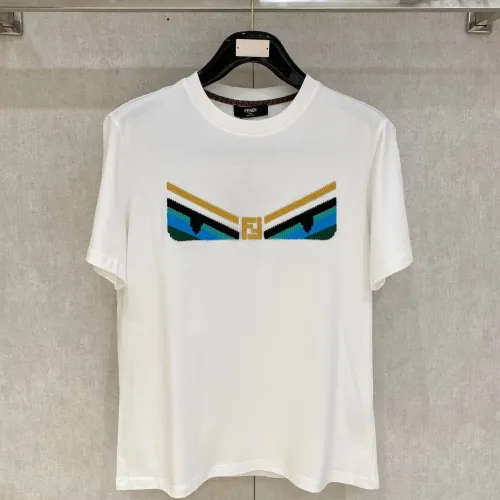 Cheap Fendi T-Shirts Short Sleeved For Unisex #1439636, $$64.00 USD On Fendi T-Shirts