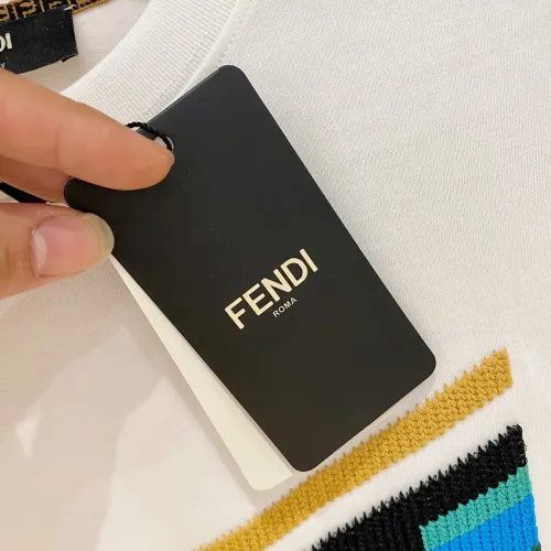 Replica Fendi T-Shirts Short Sleeved For Unisex #1439636 $64.00 USD for Wholesale