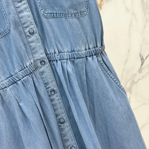 Replica Christian Dior Dresses Short Sleeved For Women #1439651 $132.00 USD for Wholesale