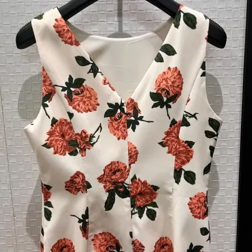 Replica Dolce & Gabbana Dresses Sleeveless For Women #1439654 $105.00 USD for Wholesale