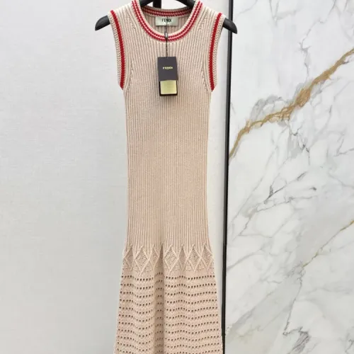 Cheap Fendi Dresses Sleeveless For Women #1439657, $$115.00 USD On Fendi Dresses