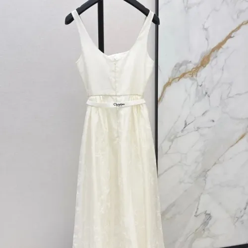 Replica Christian Dior Dresses Sleeveless For Women #1439664 $135.00 USD for Wholesale