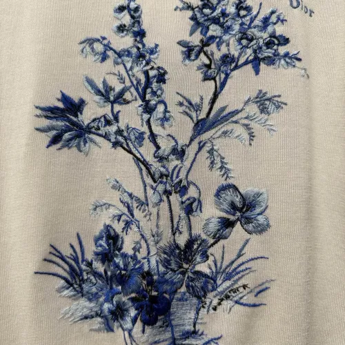 Replica Christian Dior T-Shirts Short Sleeved For Women #1439672 $82.00 USD for Wholesale