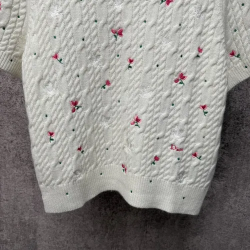 Replica Christian Dior T-Shirts Short Sleeved For Women #1439676 $85.00 USD for Wholesale