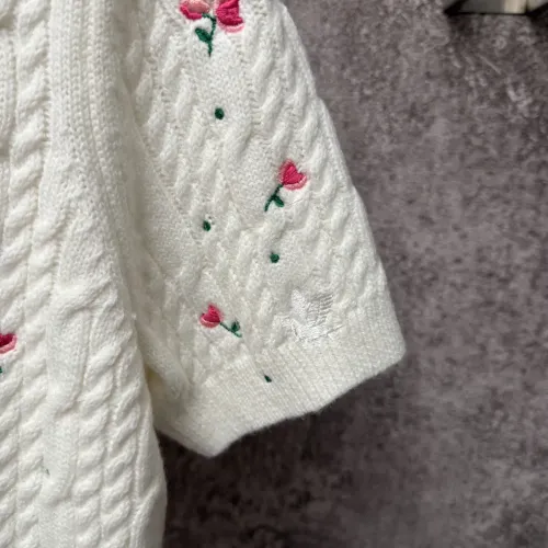 Replica Christian Dior T-Shirts Short Sleeved For Women #1439676 $85.00 USD for Wholesale