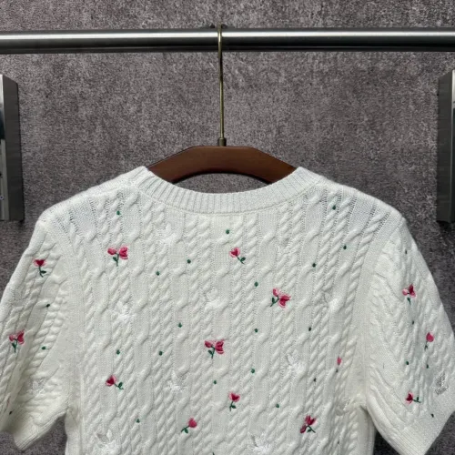 Replica Christian Dior T-Shirts Short Sleeved For Women #1439676 $85.00 USD for Wholesale