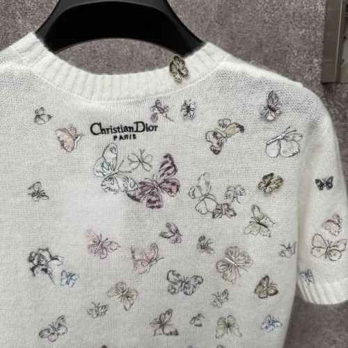 Replica Christian Dior T-Shirts Short Sleeved For Women #1439678 $82.00 USD for Wholesale