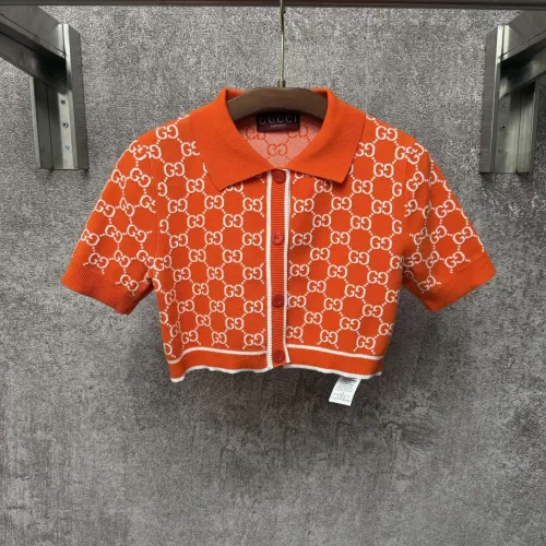 Cheap Gucci T-Shirts Short Sleeved For Women #1439679, $$85.00 USD On Gucci T-Shirts