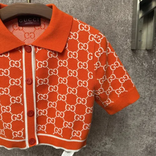 Replica Gucci T-Shirts Short Sleeved For Women #1439679 $85.00 USD for Wholesale