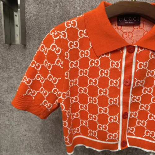 Replica Gucci T-Shirts Short Sleeved For Women #1439679 $85.00 USD for Wholesale