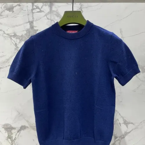Cheap Gucci T-Shirts Short Sleeved For Women #1439680, $$102.00 USD On Gucci T-Shirts