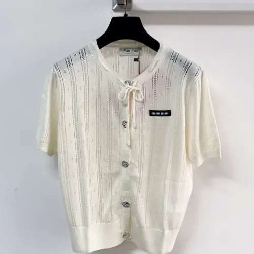Cheap MIU MIU T-Shirts Short Sleeved For Women #1439682, $$96.00 USD On MIU MIU T-Shirts