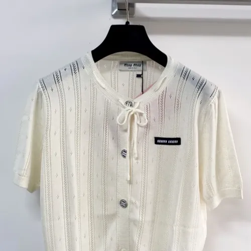 Replica MIU MIU T-Shirts Short Sleeved For Women #1439682 $96.00 USD for Wholesale