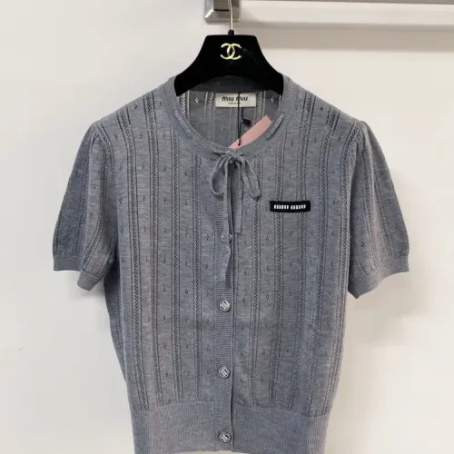 Cheap MIU MIU T-Shirts Short Sleeved For Women #1439683, $$96.00 USD On MIU MIU T-Shirts