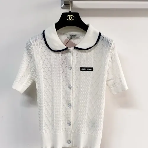 Cheap MIU MIU T-Shirts Short Sleeved For Women #1439720, $$98.00 USD On MIU MIU T-Shirts