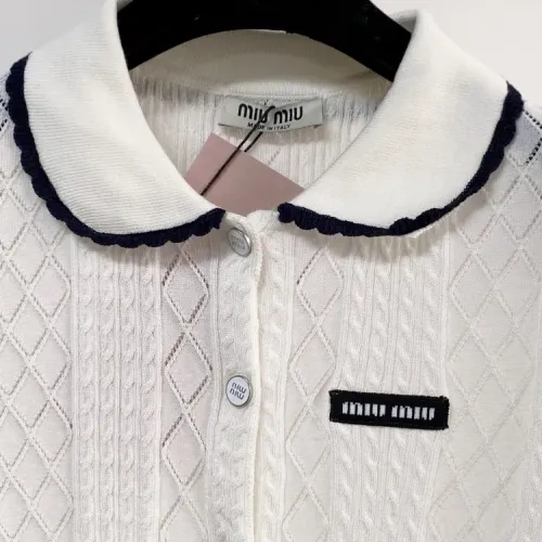 Replica MIU MIU T-Shirts Short Sleeved For Women #1439720 $98.00 USD for Wholesale