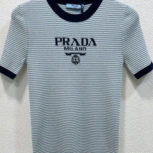 Cheap Prada T-Shirts Short Sleeved For Women #1439723, $$98.00 USD On Prada T-Shirts