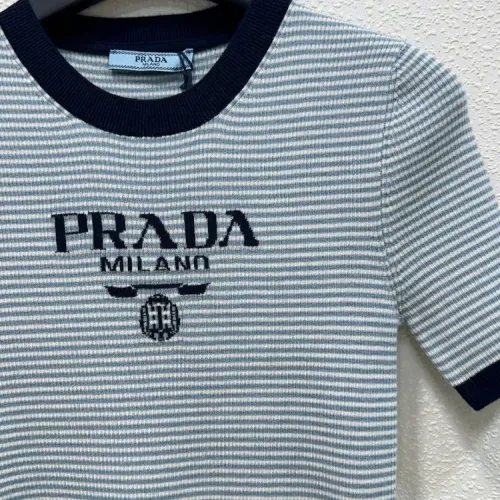 Replica Prada T-Shirts Short Sleeved For Women #1439723 $98.00 USD for Wholesale