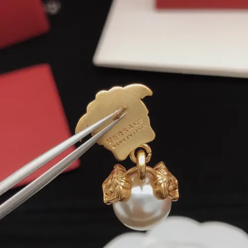 Replica Versace Earrings For Women #1439725 $25.00 USD for Wholesale