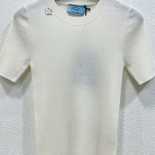 Cheap Prada T-Shirts Short Sleeved For Women #1439726, $$96.00 USD On Prada T-Shirts