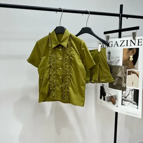 Cheap MIU MIU Tracksuits Short Sleeved For Women #1439743, $$162.00 USD On MIU MIU Tracksuits