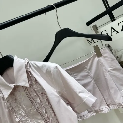 Replica MIU MIU Tracksuits Short Sleeved For Women #1439744 $162.00 USD for Wholesale