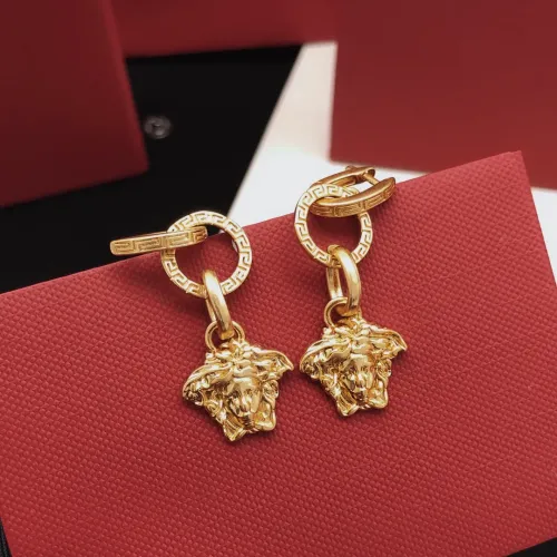 Replica Versace Earrings For Women #1439745 $25.00 USD for Wholesale