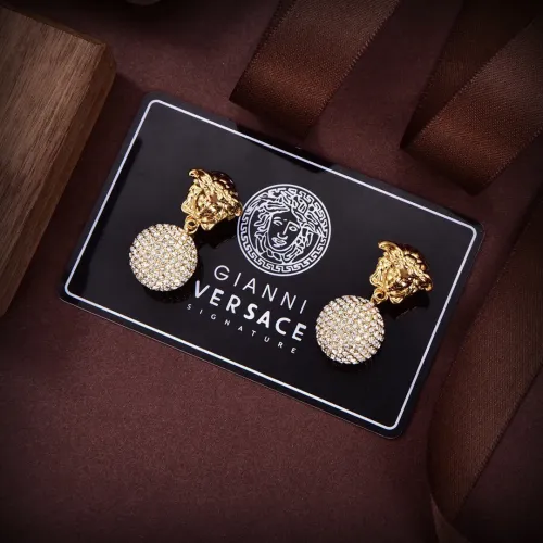 Replica Versace Earrings For Women #1439753 $32.00 USD for Wholesale
