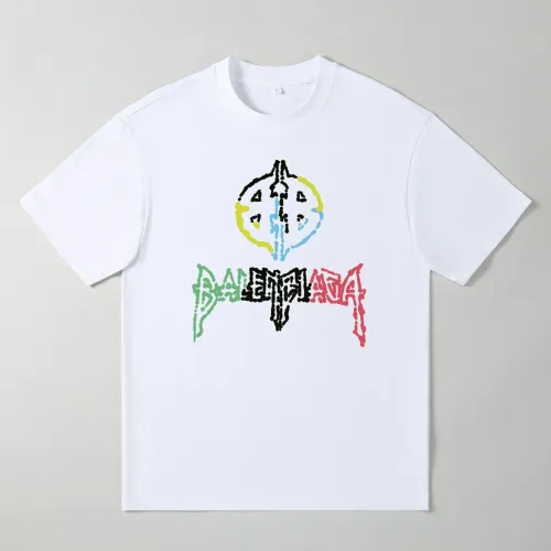 Cheap Balenciaga Oversize T-Shirts Short Sleeved For Men #1439844, $$25.00 USD On Balenciaga T-Shirts