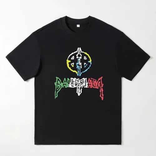 Cheap Balenciaga Oversize T-Shirts Short Sleeved For Men #1439845, $$25.00 USD On Balenciaga T-Shirts