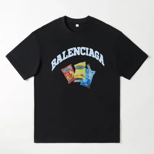 Cheap Balenciaga Oversize T-Shirts Short Sleeved For Men #1439849, $$25.00 USD On Balenciaga T-Shirts