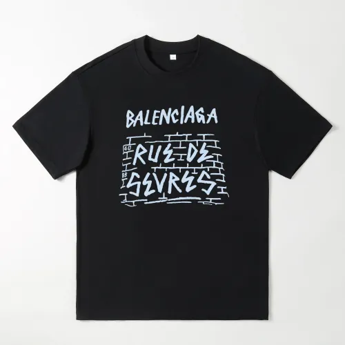Cheap Balenciaga Oversize T-Shirts Short Sleeved For Men #1439851, $$25.00 USD On Balenciaga T-Shirts