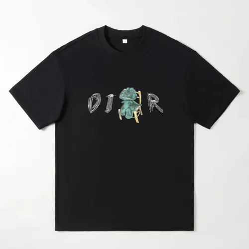 Cheap Christian Oversize T-Shirts Short Sleeved For Men #1439873, $$25.00 USD On Christian Dior T-Shirts
