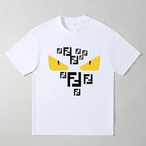Cheap Fendi Oversize T-Shirts Short Sleeved For Men #1439880, $$25.00 USD On Fendi T-Shirts