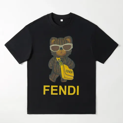 Cheap Fendi Oversize T-Shirts Short Sleeved For Men #1439885, $$25.00 USD On Fendi T-Shirts