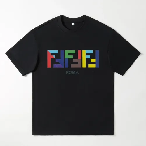 Cheap Fendi Oversize T-Shirts Short Sleeved For Men #1439887, $$25.00 USD On Fendi T-Shirts