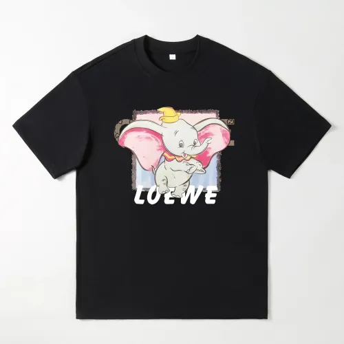 Cheap LOEWE Oversize T-Shirts Short Sleeved For Men #1439901, $$25.00 USD On LOEWE T-Shirts