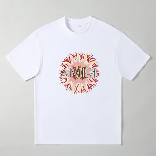 Cheap Amiri T-Shirts Short Sleeved For Men #1439908, $$25.00 USD On Amiri T-Shirts