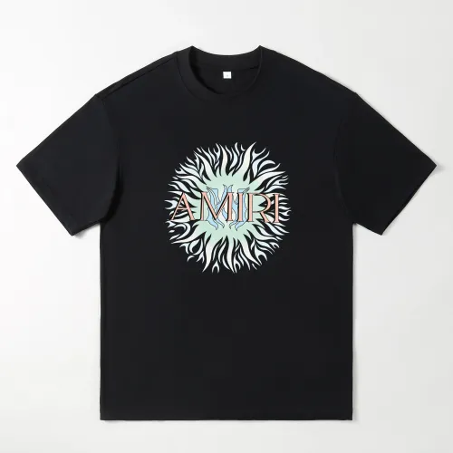 Cheap Amiri T-Shirts Short Sleeved For Men #1439909, $$25.00 USD On Amiri T-Shirts