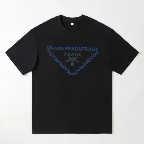 Cheap Prada Oversize T-Shirts Short Sleeved For Men #1439911, $$25.00 USD On Prada T-Shirts