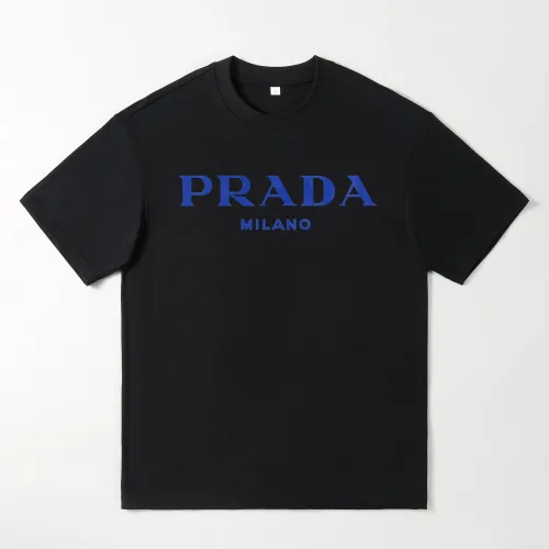 Cheap Prada Oversize T-Shirts Short Sleeved For Men #1439915, $$25.00 USD On Prada T-Shirts