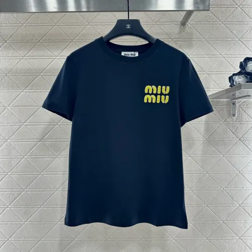Cheap MIU MIU T-Shirts Short Sleeved For Women #1439961, $$60.00 USD On MIU MIU T-Shirts