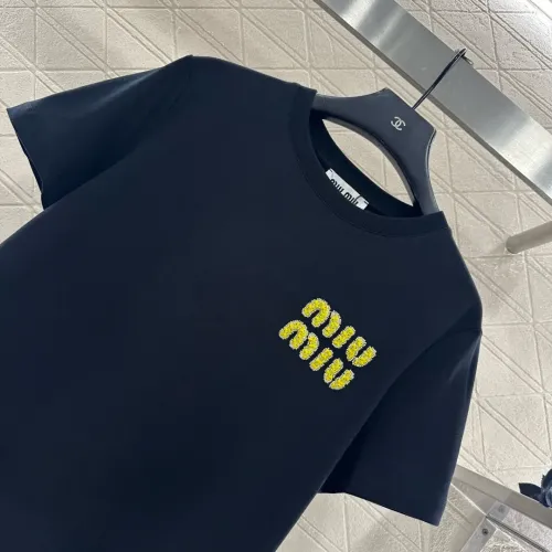 Replica MIU MIU T-Shirts Short Sleeved For Women #1439961 $60.00 USD for Wholesale
