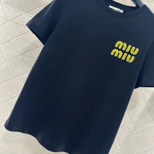 Replica MIU MIU T-Shirts Short Sleeved For Women #1439961 $60.00 USD for Wholesale