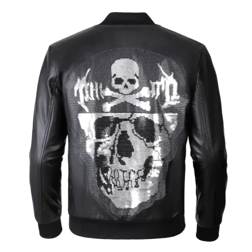 Cheap Philipp Plein PP Jackets Long Sleeved For Men #1439977, $$96.00 USD On Philipp Plein PP Jackets