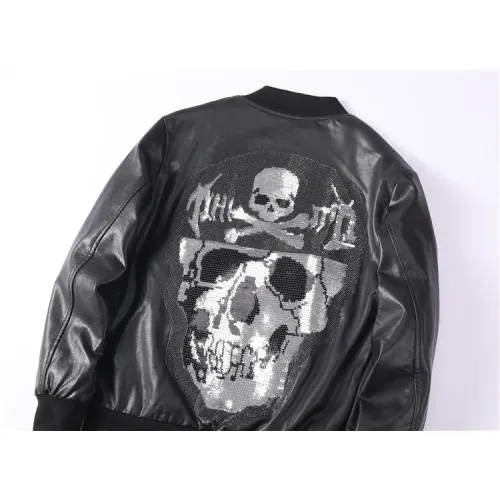 Replica Philipp Plein PP Jackets Long Sleeved For Men #1439977 $96.00 USD for Wholesale