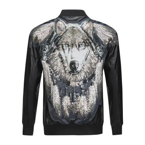 Cheap Philipp Plein PP Jackets Long Sleeved For Men #1439984, $$88.00 USD On Philipp Plein PP Jackets